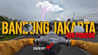 Solo Touring  Bandung - Jakarta Via Puncak | Vespa Primavera.