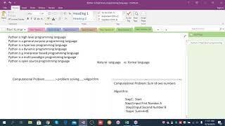Python Programming Session 9