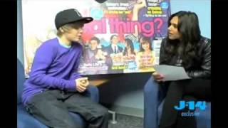 Kristinia DeBarge and Justin Bieber Interview with J-14 (Full)