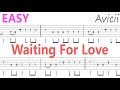 Avicii - Waiting For Love / Guitar Solo Tab+BackingTrack