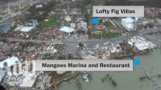 Here are some of the landmarks you're seeing in that devastating Bahamas video