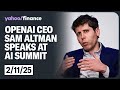 OpenAI CEO speaks on panel at AI Summit