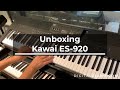 Unboxing and assembly of Kawai ES-920 Stage Piano | Digitalpiano.com