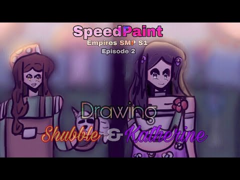 💜 Drawing Katherine & Shubble 💛 | 💜 By:R S E M C H A | Speedpaint 🎨 | 💡 ...