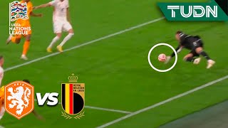 ¡ERA EL PRIMERO! Holanda cerca  Países Bajos 0-0 Bélgica | UEFA Nations League 2022 | TUDN