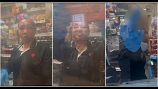 cashier of ARCO yelled at a Chinese customer \