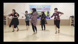 Sapa Pu Ana Nona Line Dance#choreo Herri Awon(Ina)&Mei Lestari(Ina)