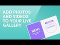 Add Photos and Videos to Your Live Gallery | Photo Booth Business