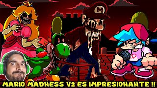 MARIO MADNESS V2 ES IMPRESIONANTE !! - FNF Mario Madness V2 con Pepe el Mago (#1)