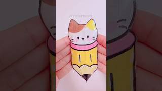 ⏪ Cat Cute Squishy Pen DIY #squishy