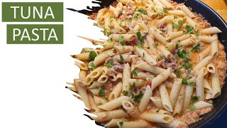 One-Pan CREAMY Tuna Pasta