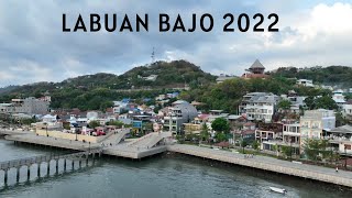 Keliling Kota Labuan Bajo dari Udara dengan Drone 2022, Kota Wisata Pulau Komodo NTT