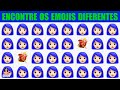 DESAFIO: ENCONTRE OS EMOJIS DIFERENTES - PARTE II [ IncrivelMente Curiosa ]