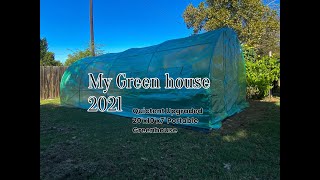 My Greenhouse 2021 Quictent Upgraded 20’x10’x7’ Portable