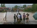 mangaon morba road traffic blocked due to flood on bridge 27th july