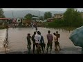 mangaon morba road traffic blocked due to flood on bridge 27th july