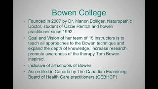 How Bowen Works.
