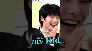 I.N blushes in front of fanboy Itagaki…#straykids #kpop #itagakihirito #shorts