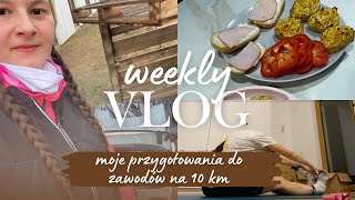 WEEKLY VLOG BIEGOWY 5/12 - moje przygotowania do 10km