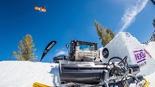 12- Year-Old Valentino Guseli Snowboarding At Superpark 21