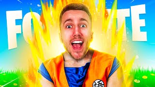 I PLAYED AS GOKU IN FORTNITE BATTLE ROYALE!