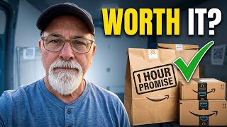 I Tested Amazon Flex's Newest 1 Hour Deliveries | Here's What Happened