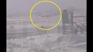 Toronto Jet Crash Raw Footage - Actual Landing!