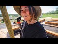 Cattle Panel Garden Trellising in all forms (It looks like Roots and Refuge) | VLOG