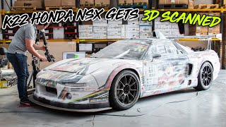 Tegiwa Tsuki K22 Honda NSX Gets 3D Scanned!! (AMB Aero - Andrew Brilliant)