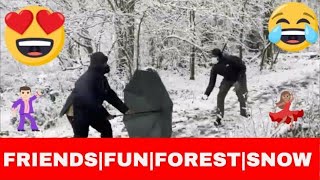 2021- SNOW in the FOREST - Wonderful Trip to a Forest in UK while Snowing  - எங்கு பனி எதிலும் பனி