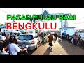 Pasar di Pinggir Pantai ? Ada di Bengkulu Pasar Pulau Baai