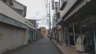 4K A walk in front of Shukugawara Station in Kawasaki City