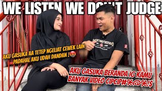 WE LISTEN WE DON'T JUDGE‼️CHALLENGE APAAN SIH INI‼️ PEMBUKA AIB PASANGAN