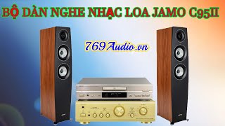 Bộ dàn nghe nhạc loa Jamo C95 II | ampli Denon 1500R | CD Denon 735 | 769 Audio - 0909 933 916