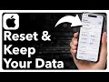 How To Reset iPhone Without Losing Data