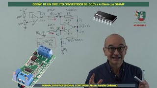 Diseño y analisis circuito convertidor 0-10V a 4 - 20 mA (Clase 81)