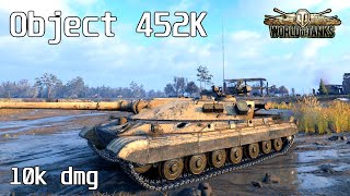 Object 452K, 10K Damage, 4 Kills, Studzianki - World of Tanks