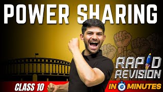Power Sharing | 10 Minutes Rapid Revision | Class 10 SST | 2024-25