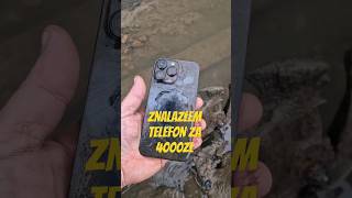 Znalazłem Telefon za 4000ZŁ #goldenmaniek #shorts #dc #viral #iphone #smartphone #mudlarking