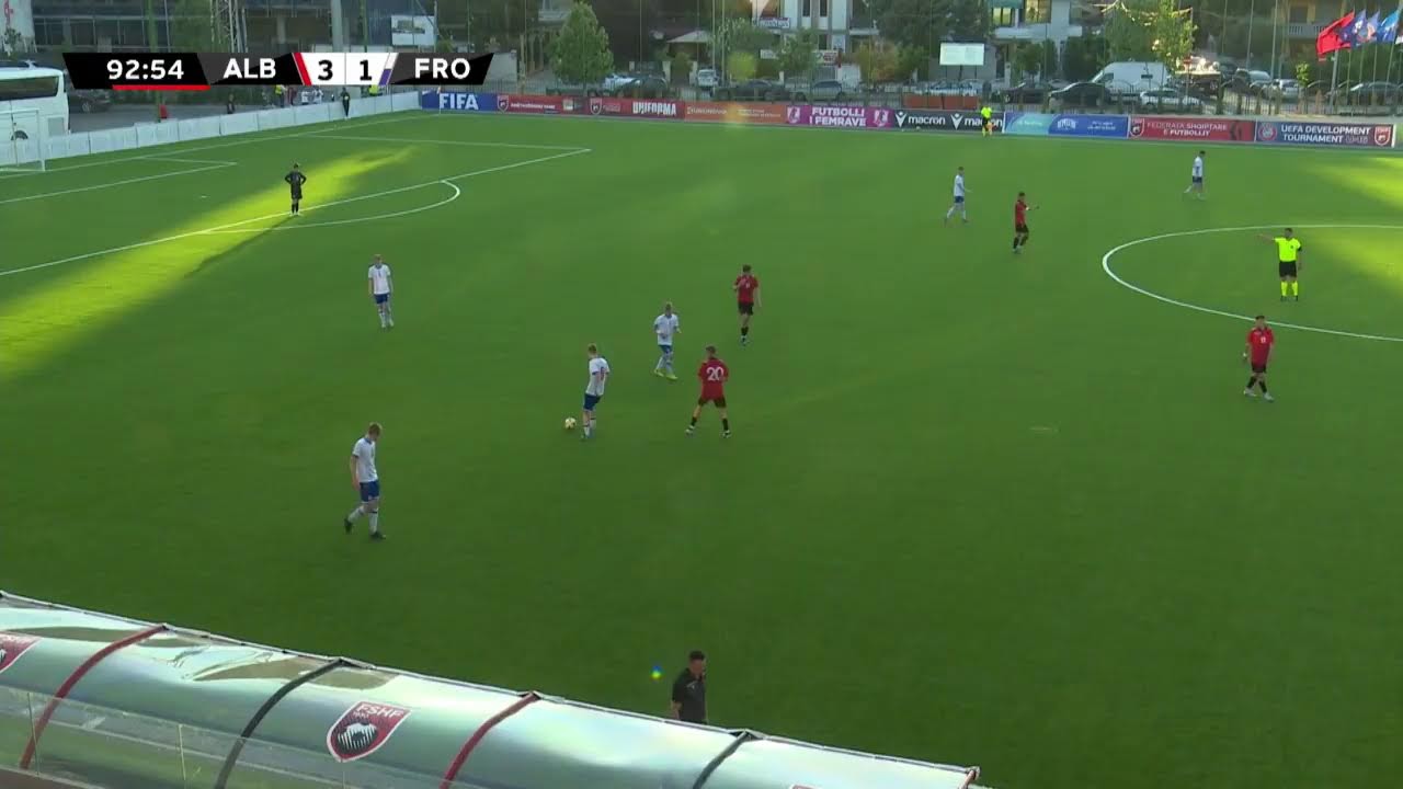 Shqipëri - Ishujt Faroe | Uefa Development Tournament U16 - YouTube