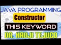 Java Tutorial Series - Part 18 - (CONSTRUCTOR) - Using THIS KEYWORD