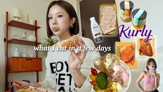 -15kg 유지어터의 일주일 다이어트 식단 장보기 VLOG (컬리 다이어트템 추천 9가지🥕🥯)