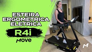 Esteira Ergométrica Elétrica Residencial Bluetooth R4i Move