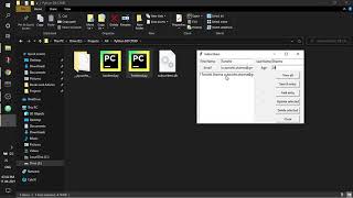 Python DB CRUD GUI Desktop app