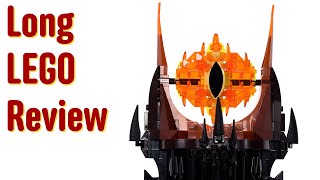 LEGO Lord of the Rings Barad-dur LONG review! 5400+ piece set 10333