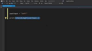 Python Validation: Length Check Tutorial (Part 1)