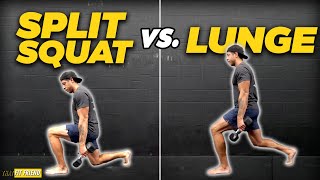 SPLIT SQUAT VS LUNGE | 3 Key Differences