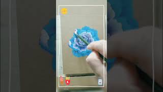 ACRYLIC FLOWERS PAINTING TUTORIAL STEP BY STEP |HOW TO PAINT Realistic Roses|Rose PAINTING TUTORIAL