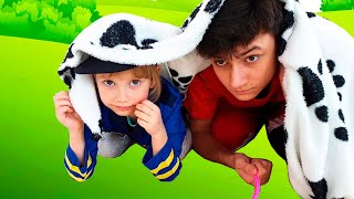 Alena and Pasha play with toy fish || Funny story for children by Chiko TV