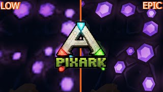 PixARK | Graphics Comparison | Low vs Epic